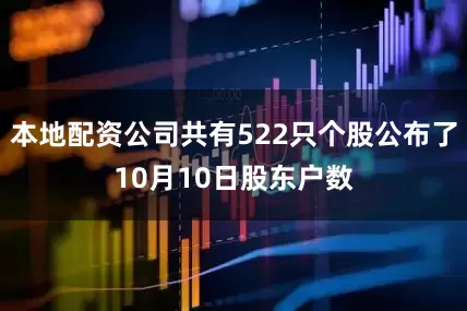 本地配资公司共有522只个股公布了10月10日股东户数